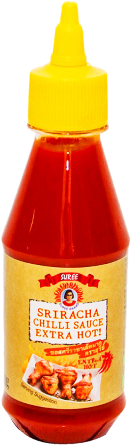 Suree Sauce Sriracha Chili Extra Hot 200 Ml - Pantai Garlic Sauce 330ml (1000x1000), Png Download