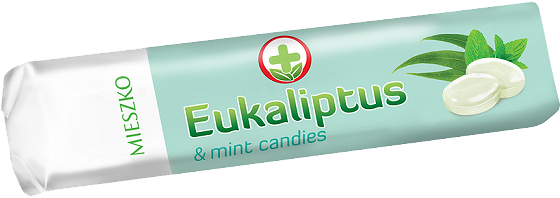Eucalyptus Drops - Mieszko Eukaliptus (585x219), Png Download