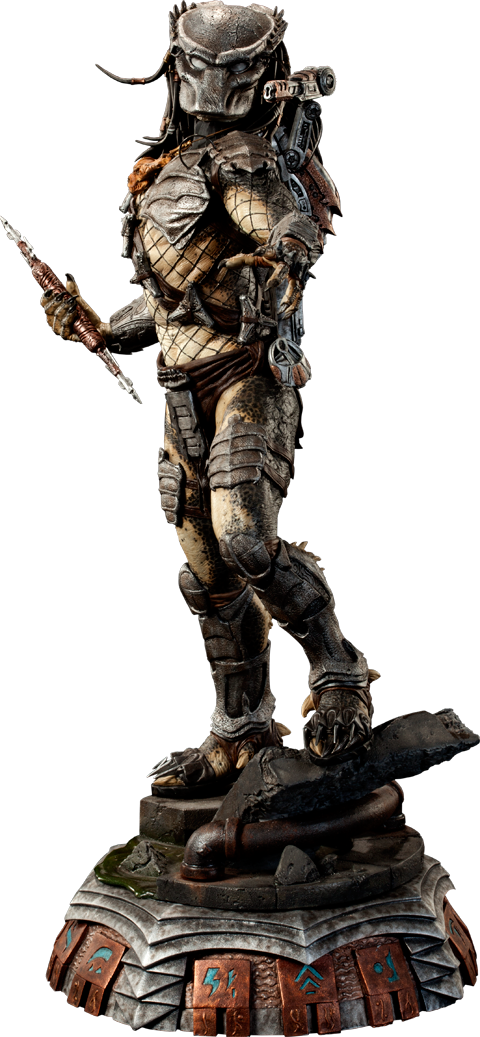 Wolf Predator Statue - Action Figure Death From Darksiders 2 (480x1037), Png Download