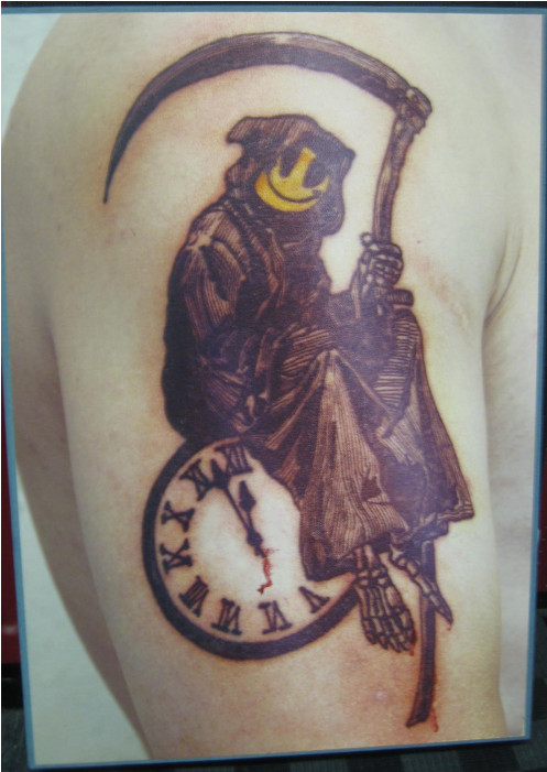 Grim Reaper - Banksy - Art (700x700), Png Download