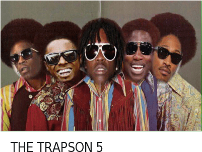 Chief Keef, Future, And Gucci Mane - Jackson 5 (400x321), Png Download