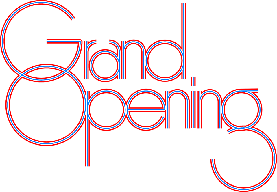 Grand Cliparts - Grand Opening Pink Png (958x665), Png Download