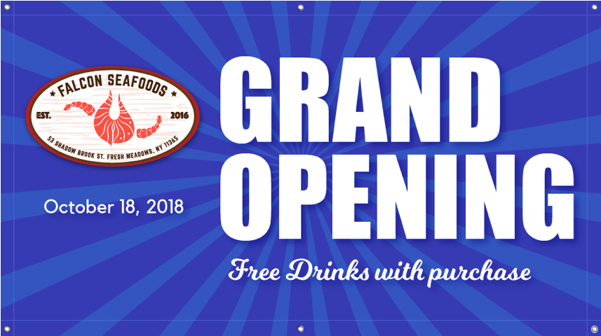 Grand Opening Banner - Posterazzi Posted Poster Print By Longfellow Designs (981x549), Png Download