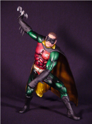 Robin Vinyl Model Kit - Batman Robin Forever Nightwing (605x605), Png Download