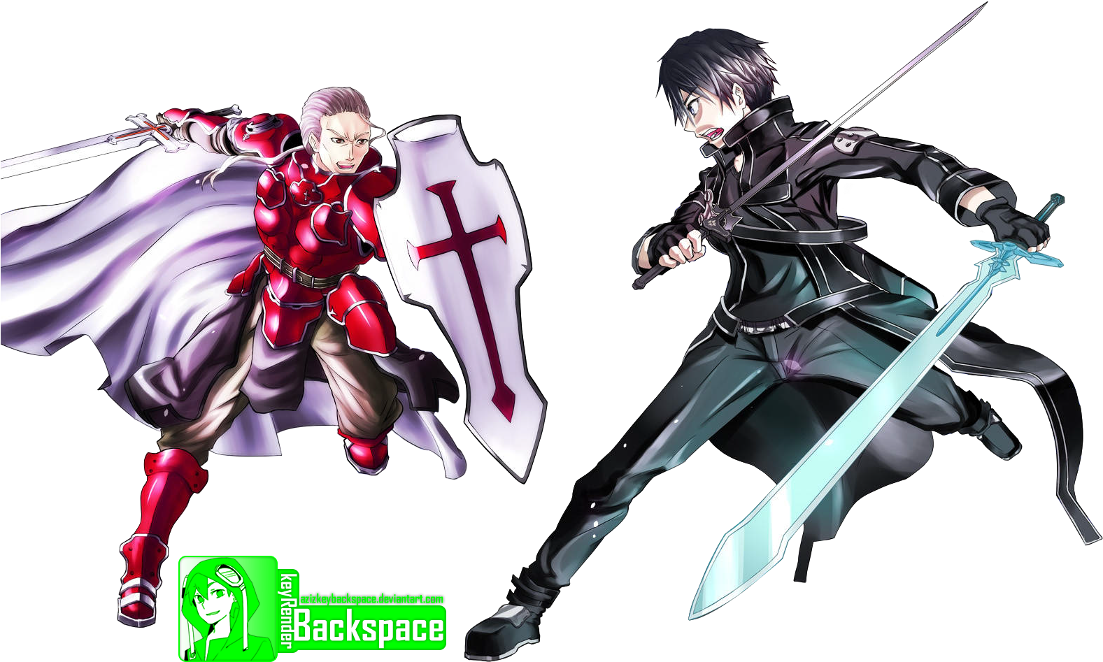 Sword Art Png Photo - Sword Art Online Render Hd (1600x1040), Png Download