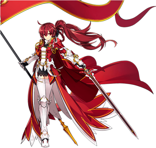 Empire Sword - Elsword Elesis Empire Sword (500x481), Png Download