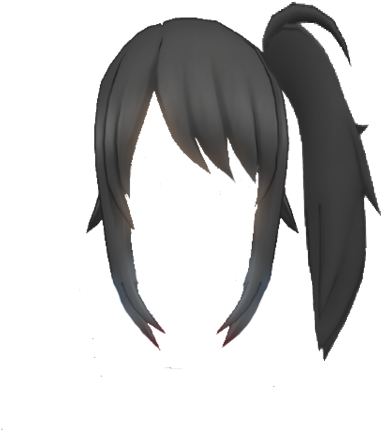 Ayano's Hair Hairstyle - Yandere Simulator Cute Hairstyles (480x480), Png Download