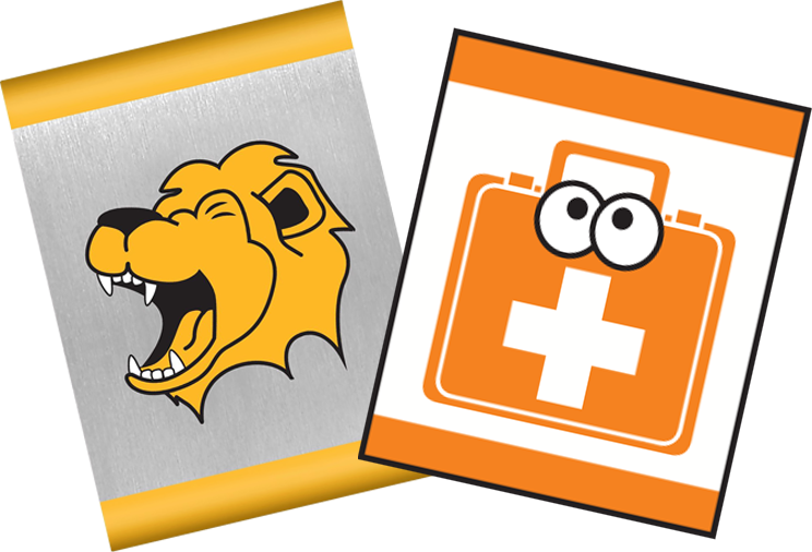 Tiger Wearing Cub Scout Hat Waving (744x506), Png Download