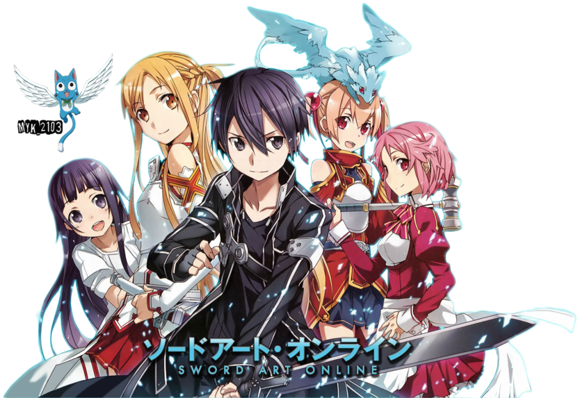 Sword Art Png Transparent - Sword Art Online Png (1024x576), Png Download