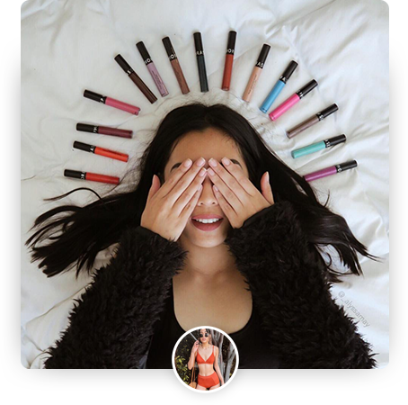 Network Industries Beauty - Influencer Marketing (454x450), Png Download