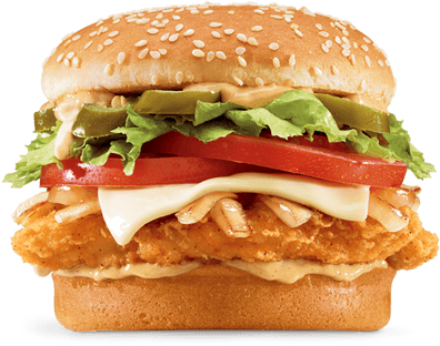 Blazin' Chicken Sandwich - Jack In The Box Coupons 2018 (640x460), Png Download