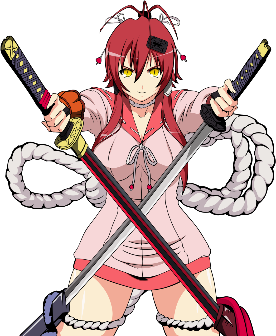 Yagyu Jubei Hyakka Ryouran Girls By Ice - Hyakka Ryouran Samurai Girls Hd (1280x1439), Png Download