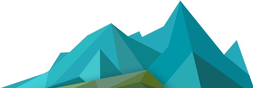 Clip Art Library Design Clip Art Transprent Png Free - Cartoon Green Mountain (1026x364), Png Download