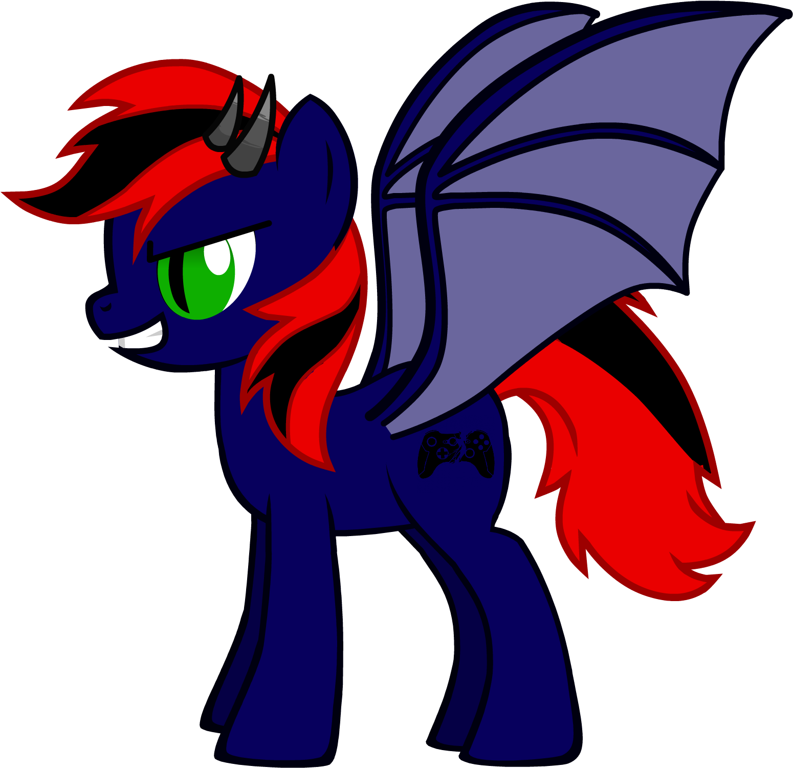Devil Blaze - Rainbow Dash (1573x1546), Png Download