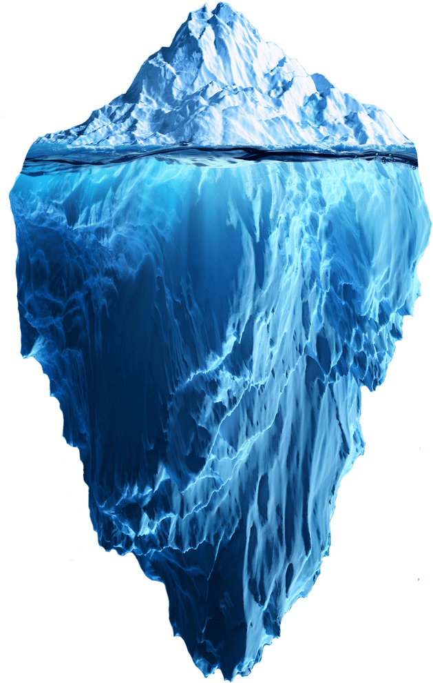 View Our Services - Iceberg (665x1019), Png Download