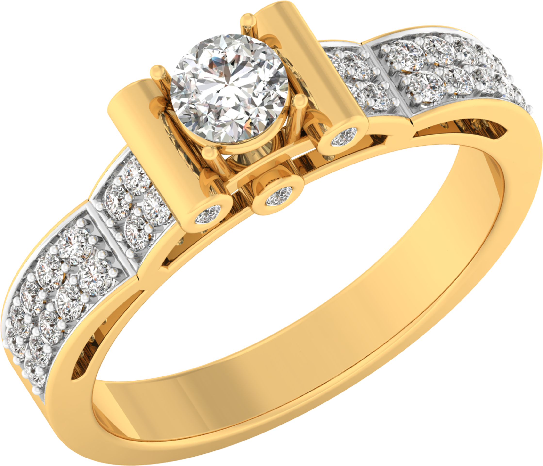 The Border Diamond Ring - Ring (3840x2160), Png Download