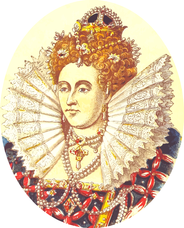 Queen Elizabeth I - Queen Elizabeth I Png (646x800), Png Download