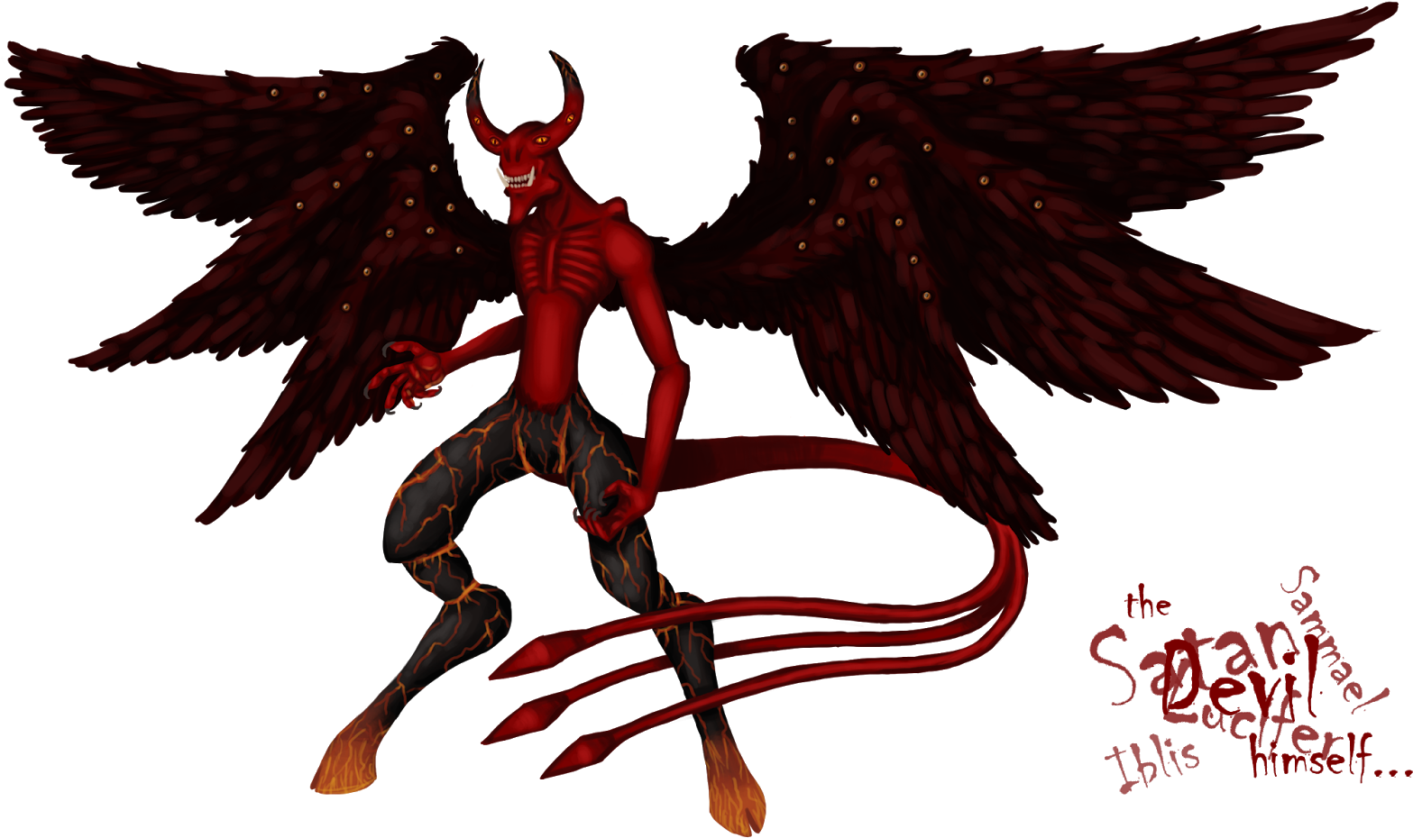 As You Can See, I Kept The Legs, Tail, Arms And The - Mythical Creature (1600x958), Png Download