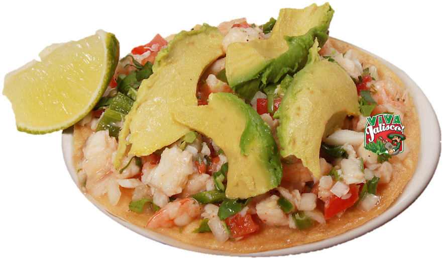Tostada De Ceviche Jv2 - Ceviche With Transparent Background (1024x683), Png Download