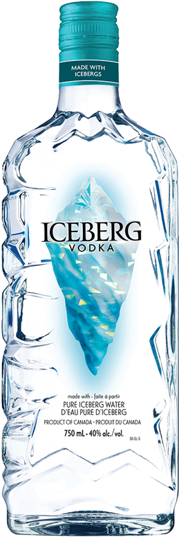 Iceberg Vodka - Chocolate Mint Vodka (800x800), Png Download