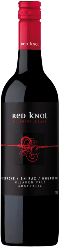 Red Knot Chardonnay Red Knot Gsm Non Vintage Low Res - Red Knot Shiraz 2016 (200x798), Png Download