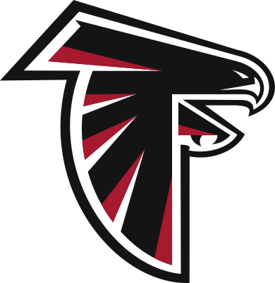 Extremely Atlanta Falcons Clipart Falcon Pencil And - Atlanta Falcons Svg (390x402), Png Download