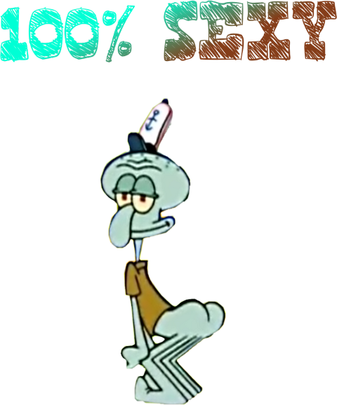 Squidward Tentacles (480x577), Png Download