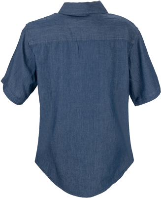 Denim Shirt Back Png (416x416), Png Download