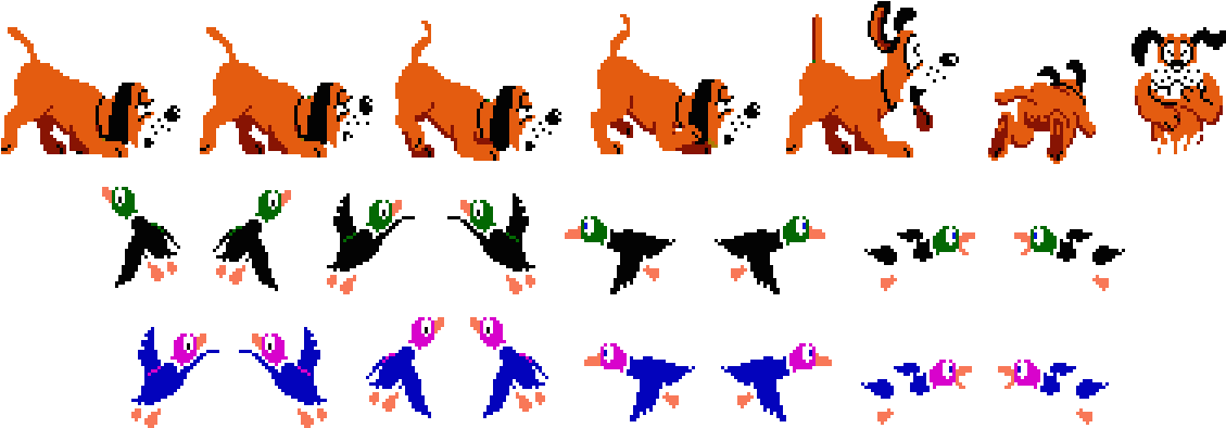 Duck Hunt Png - Duck Hunt (1176x404), Png Download