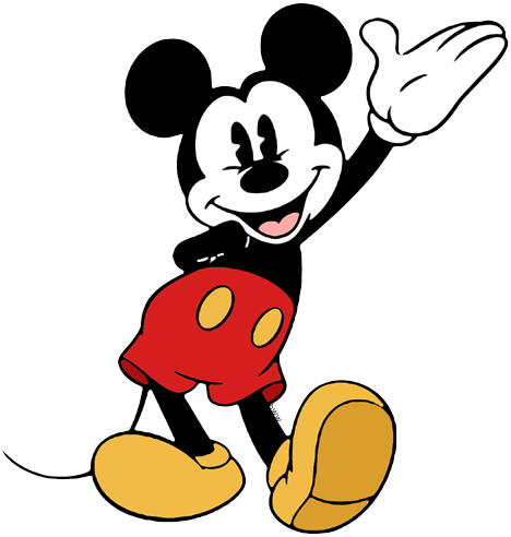 Popular Images - Mickey Mouse Vintage Png (468x492), Png Download