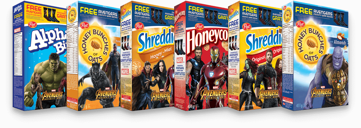 Post Foods Canada - Post Foods Post Honey Bunches Of Oats Honey Roasted (1227x435), Png Download