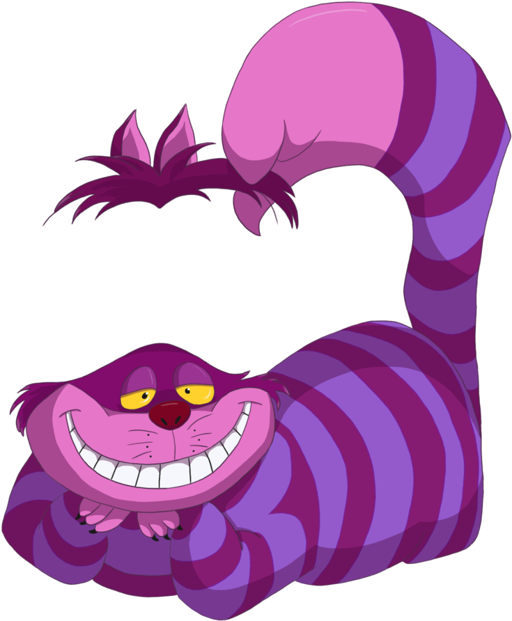 Cheshire Cat Png Free Download - Cheshire Cat From Alice In Wonderland (900x963), Png Download