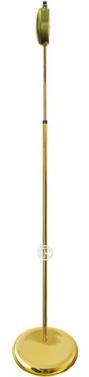 One Hand Microphone Stand 24ct Gold - Gold Microphone Stand (600x600), Png Download