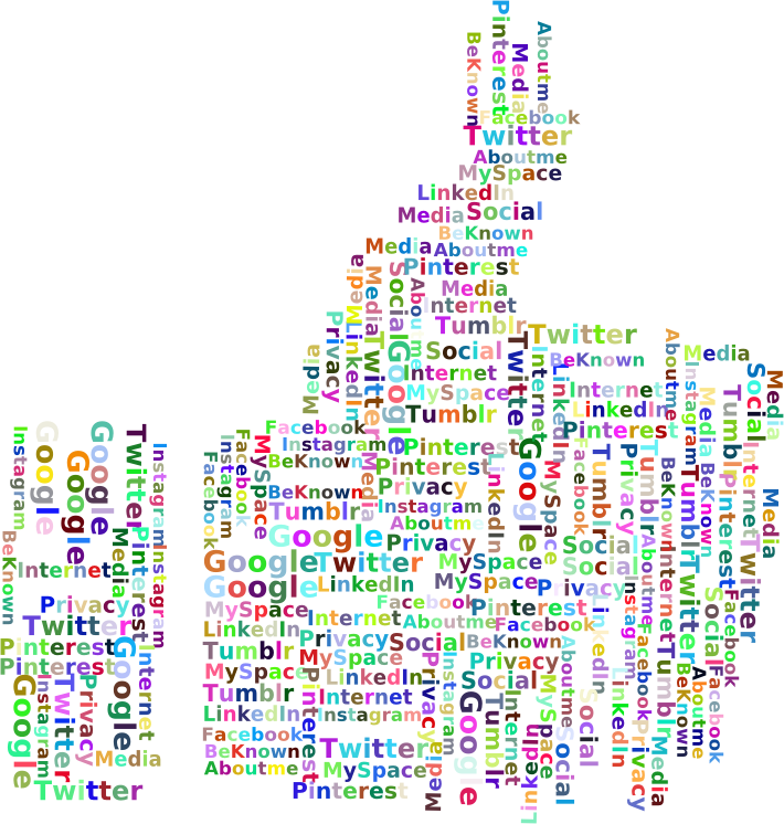 Medium Image - Social Media No Background (710x746), Png Download