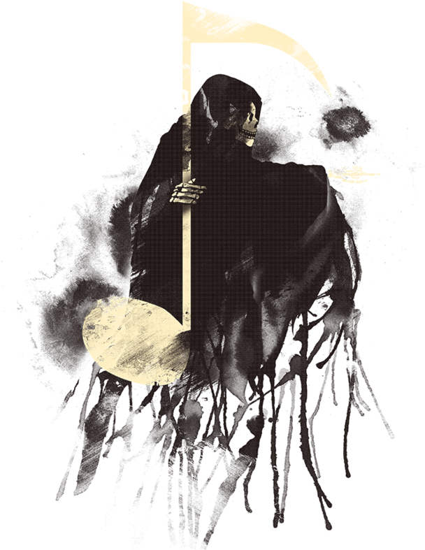 Death Note Canvas Print - Small By Tobe Fonseca (1024x887), Png Download