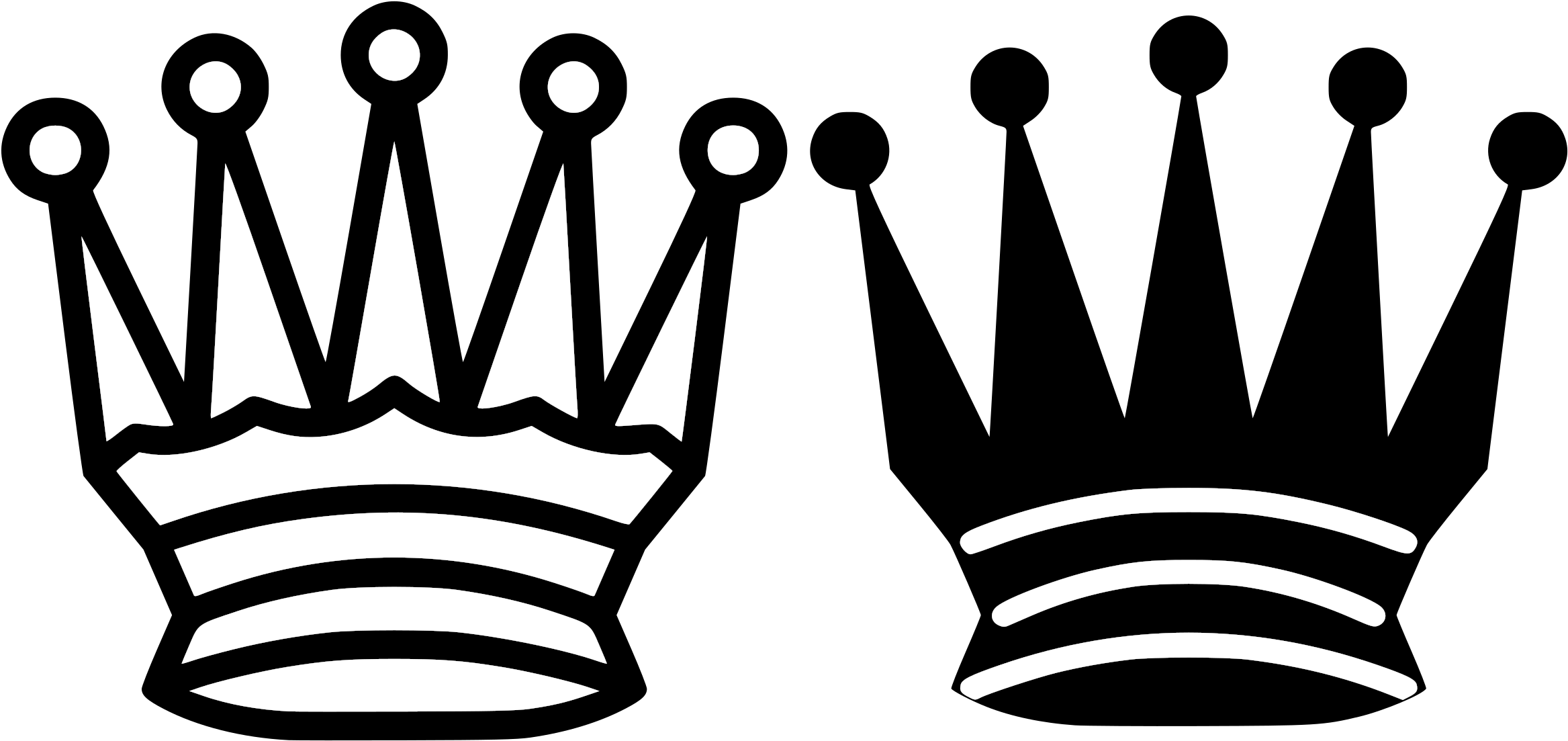 Picture Free Stock Crown Clip Art Panda Free Images - Chess Queen Clip Art (600x283), Png Download