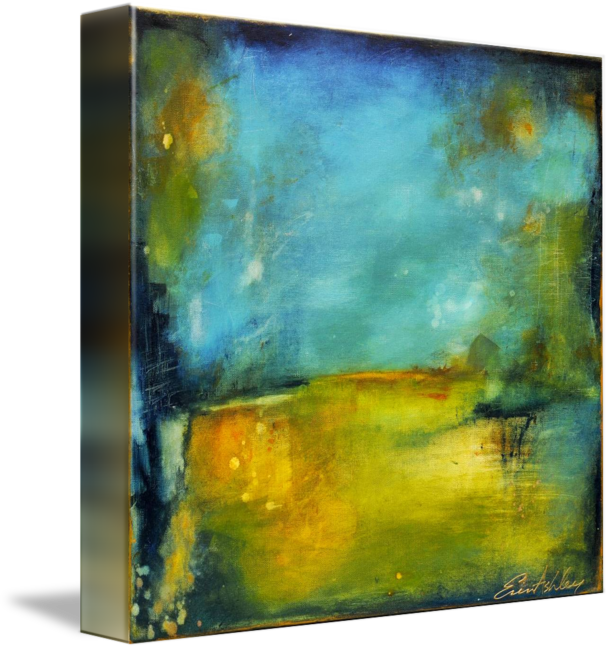 "midnight Jewel" By Erin Ashley, Usa // // Imagekind - Midnight Jewel I Canvas Art (611x650), Png Download