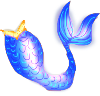 Mermaid Tail ❤ ❀png❀ - Illustration (500x500), Png Download