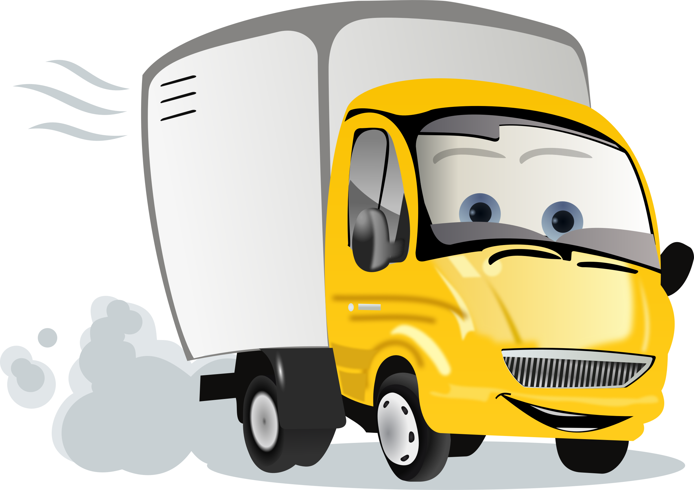 This Free Icons Png Design Of Cartoon Truck (2400x1696), Png Download