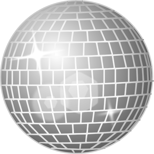 Discoball Idle - Disco Ball Shower Curtain (600x597), Png Download