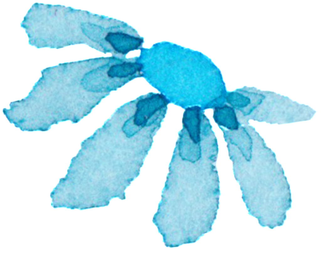 Cute Watercolor Hand Painted Flowers Decorative - Watercolor Painting (1024x845), Png Download