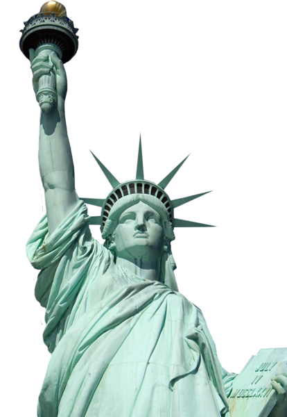 Statue Of Liberty Gift Png - Statue Of Liberty (414x600), Png Download