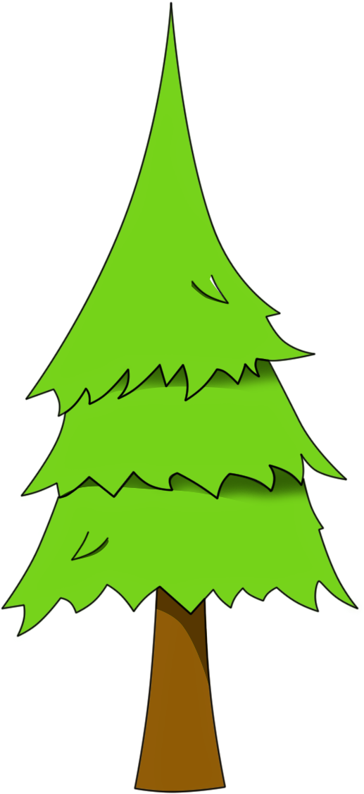Pine Tree - Clip Art (960x1280), Png Download