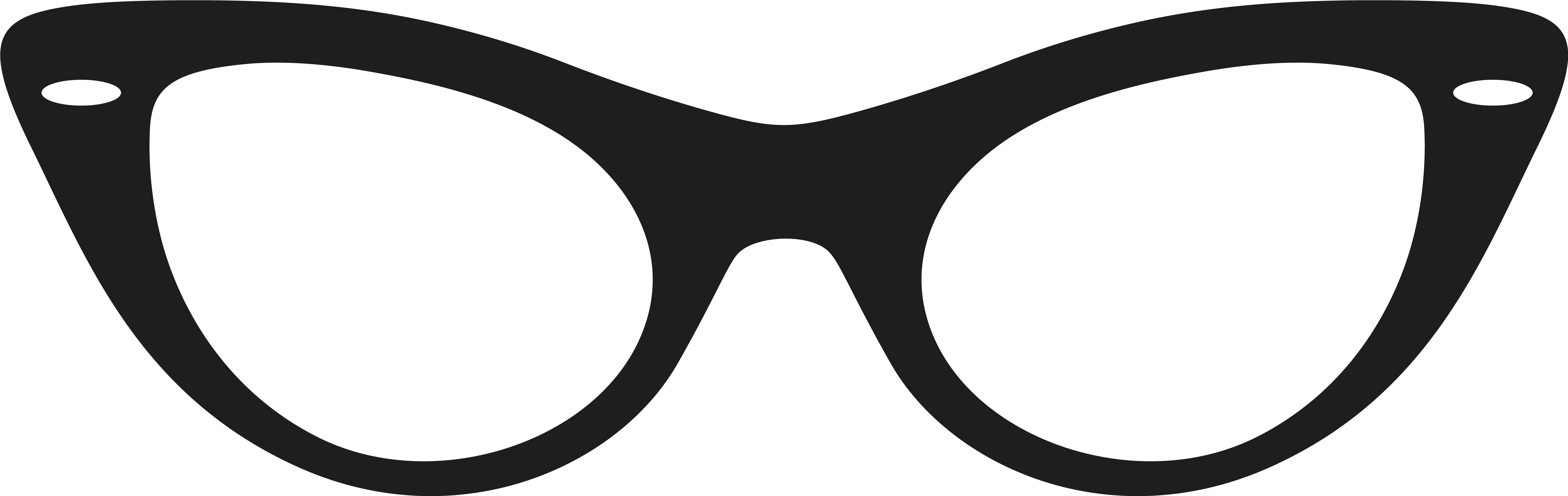 Movember Glasses Clipart Picture - Glasses Clipart (6023x2014), Png Download