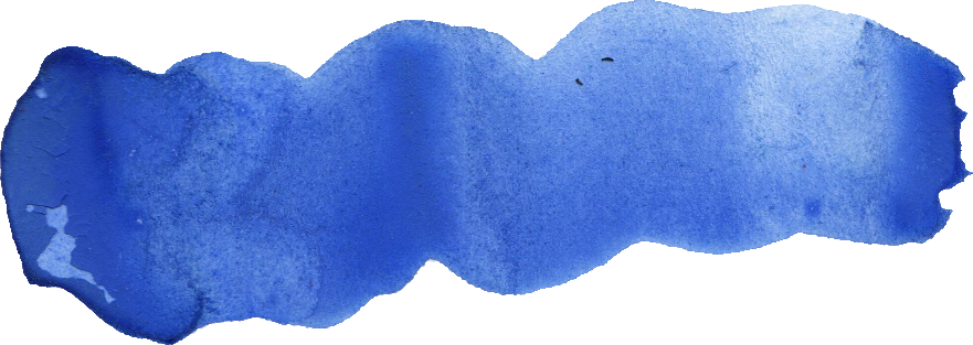 52 Blue Watercolor Brush Stroke Png Transparent Vol - Pillow (881x313), Png Download