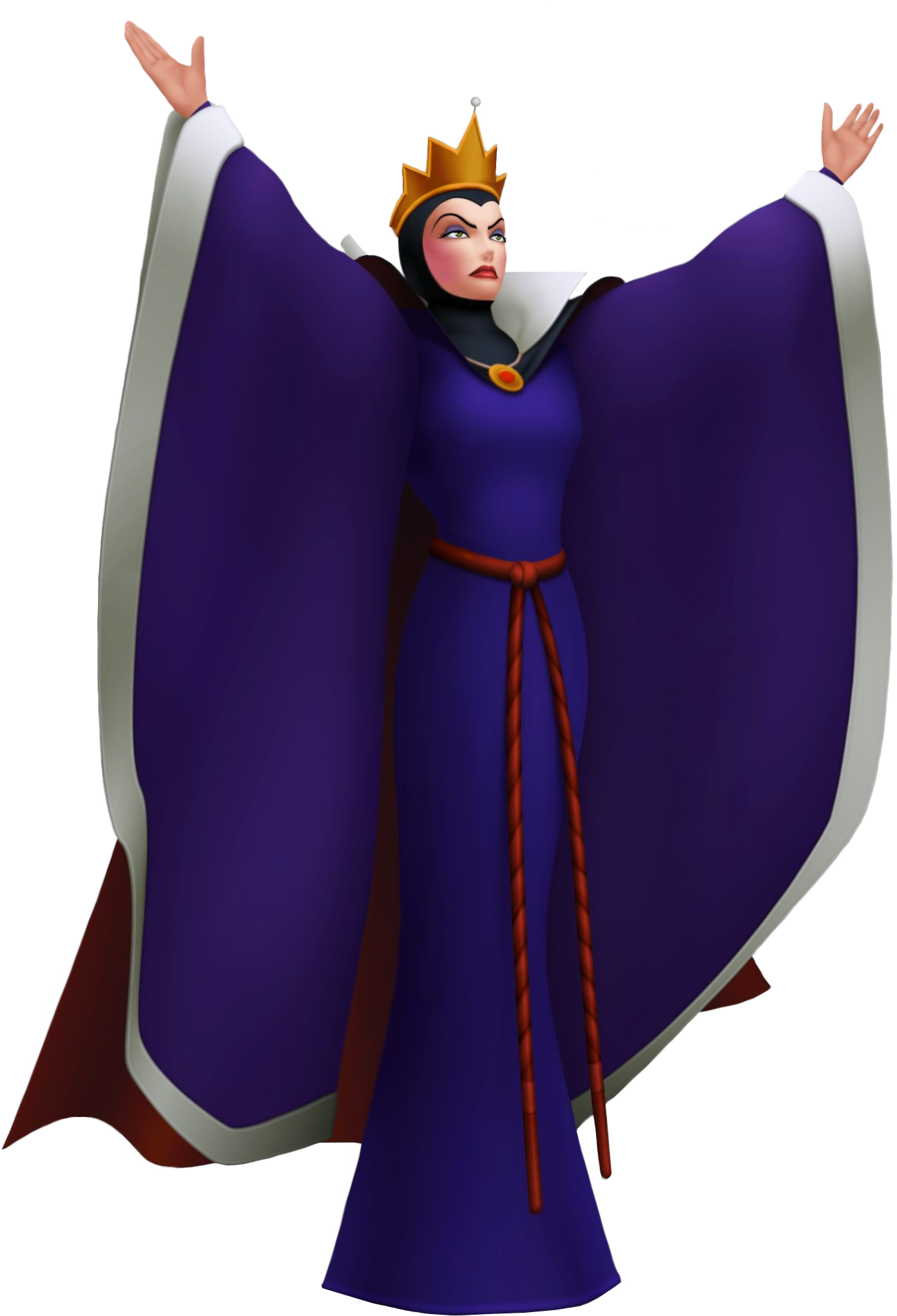 Evil - Kingdom Hearts The Queen (1527x2226), Png Download