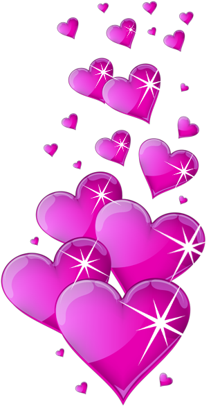 Destellos De Corazones Png - Good Night Sweet Dreams My Heart (327x600), Png Download