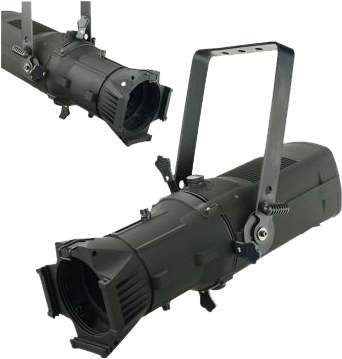 Led Profile 19 Degree Stage Light, 200w - Light-emitting Diode (386x386), Png Download