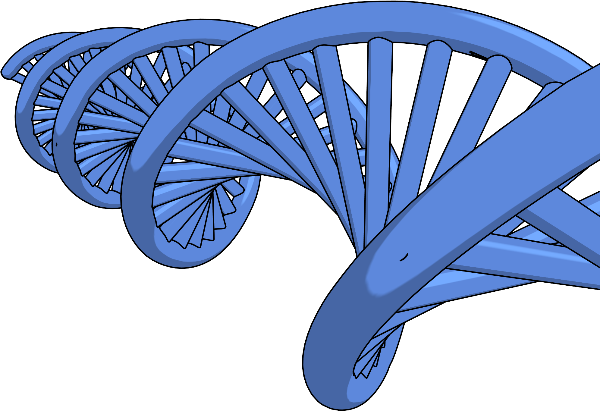Dna Png Clipart Picture - Clipart Dna (2000x1500), Png Download