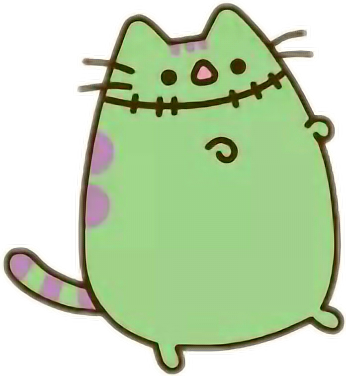 Pusheen Stuff, - Pusheen Frankenstein (696x756), Png Download
